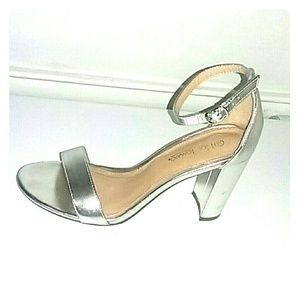Silver heels
